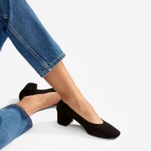 Everlane Velvet Day Heels